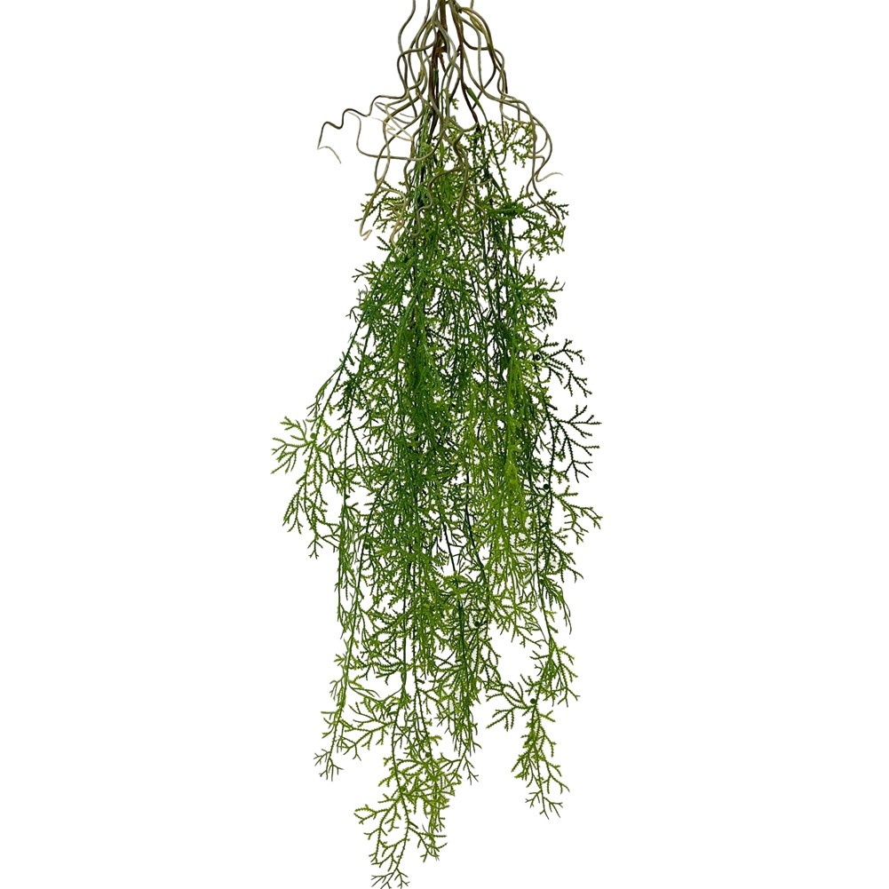 Simulation of Hanging Green Vines and Green Grass False Vines Ivy Hanging9044