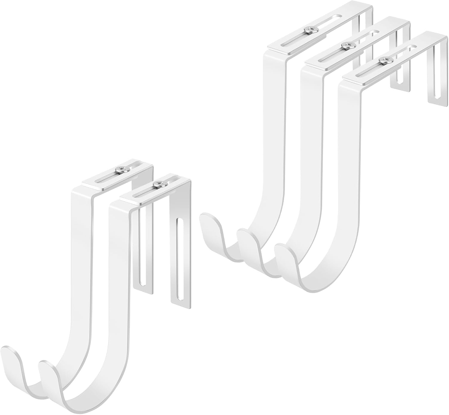 Adjustable Premium Metal Cubicle Hooks for Over the Door Storage