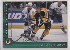 2001-02 ITG Be A Player Memorabilia Emerald 6/10 Sergei Samsonov #70 7ez