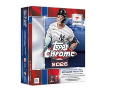 2026 TOPPS CHROME BASEBALL FANATICS MEGA 20-BOX CASE