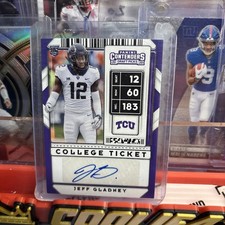 2020 Panini Contenders Draft Picks - College Ticket Autographs Jeff Gladney #243