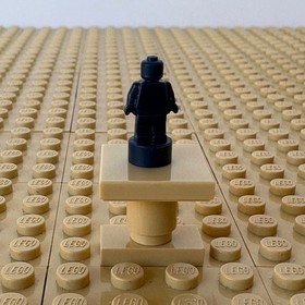 LEGO Ninjago, Movie: Dark Blue Statuette, 90398, 70620, NINJAGO CITY, 2017