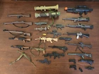 Vintage G.I. Joe  Lot of 30 Guns & Accessories
