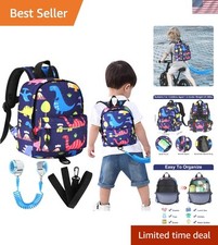 Lightweight Ninja Dinosaur Child Backpack Leash - Perfect for Outdoor Adventures