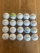 20x Assorted TaylorMade Golf Balls - Used Good Condition