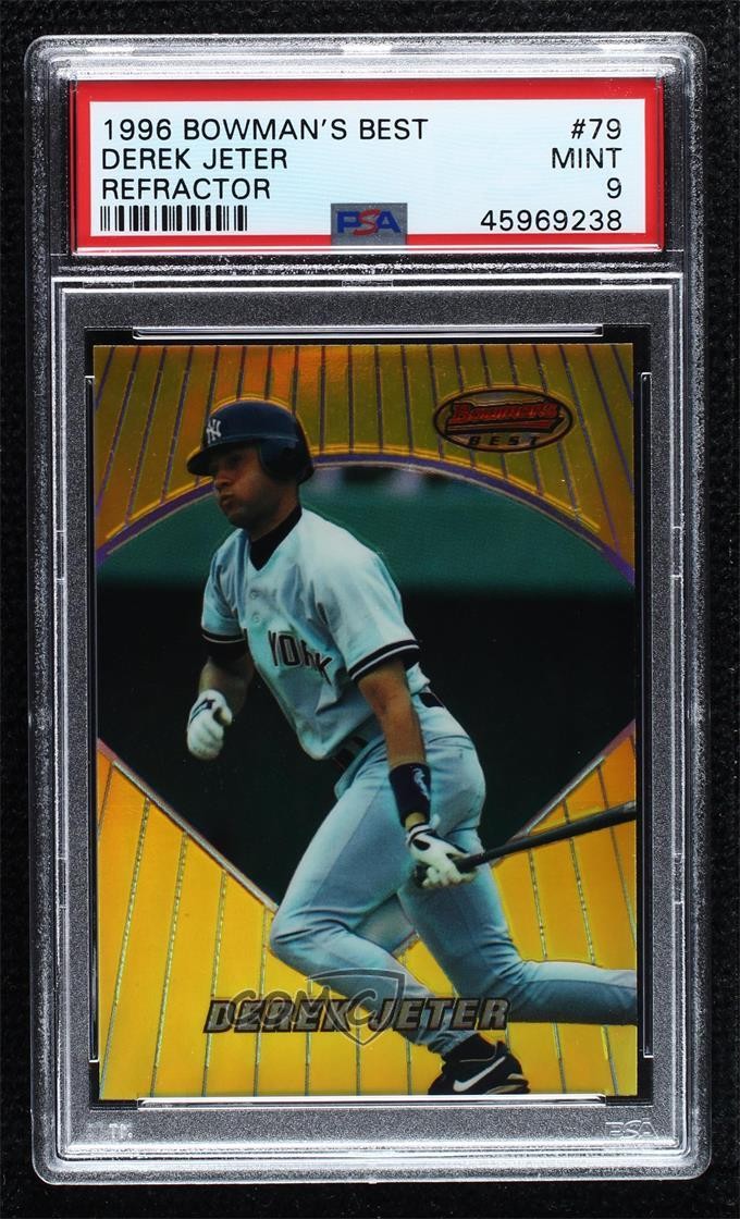 Bowman Refractor Derek Jeter front