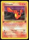 1ST EDITION CHARMANDER 50/82 VINTAGE COMMON TEAM ROCKET POKEMON