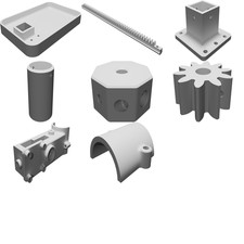 Supporto Mini Trapano a Colonna per Kit Motore Piccolo Sistema Montaggio