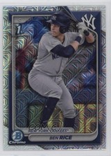 2024 Bowman Chrome Prospects Mega Box Mojo Refractor Ben Rice #BCP-186 15zu
