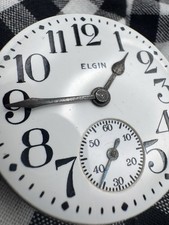 Elgin Grade 387 Mechanical Pocket Watch For Repairs 182