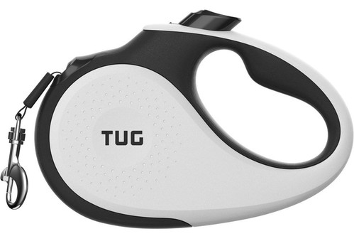 Tug 360° Tangle-Free Retractable Dog Leash 16 ft Strong Nylon Tape One Handed DE
