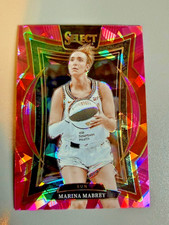 2025 Panini Select WNBA Pink Ice Prizms #71 Marina Mabrey Connecticut Sun