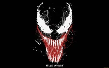 Marvel Simple Background Venom DisneyWorlds Desk Mat Mouse Pad Gaming