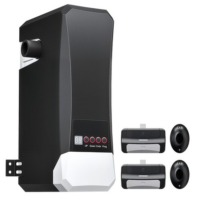 ZUMI Wall Mount Automatic Garage Door Opener with Remote Controls IR Sensors