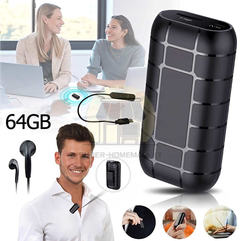 Dictaphone Audio Mp3 Sound Mini Recorder Player