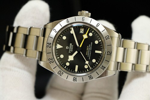 TUDOR Heritage Noir Bay Pro 79470 M79470-0001 Homme Montre Du Japon - Photo 3 sur 8