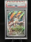 Pokémon Meowth Illustration Rare Holo Basic Card 106/094 Me02 Set PSA 10 EN