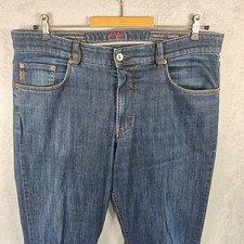 BRAX Jeans Herren Hose W36/L36 Blau Cooper Gerade Beim Stretch Baumwolle elastha
