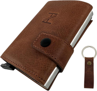 Slim Wallet Mit MüNzfach & Rfid - GeldböRse Herren - Kartenetui Kreditkartenetui