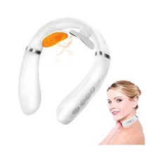 Intelligent Portable Neck Massager with Heat - Cordless Pulse Massa... Fast Ship