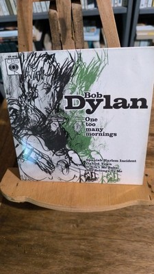 BOB DYLAN ''ONE TOO MANY MORNINGS'' - EP ORIGINAL (UK) (1966) REF: EP 6070- CBS-