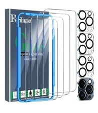 IPhone 15 Pro 4 Pk Tempered Glass Screen Protectors