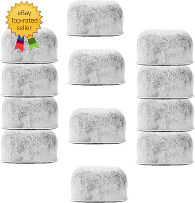 12 Pack Replacement Charcoal Water Filters for All Cuisinart Coffee Machines
