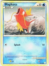Magikarp 72/123 Common HeartGold SoulSilver Pokemon EN LP