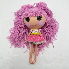 MGA Lalaloopsy Jewel Sparkles Loopy Hair Doll Pink Yarn Hair