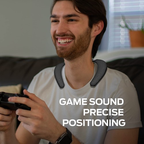 Boomerang Neckband Bluetooth Speaker, Neck Speaker Bluetooth Wireless, 12H Pl... - Picture 7 of 7