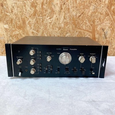 SANSUI CA-2000 Preamp - Tested Power, Sound Output Issue, For Parts/Repair Used