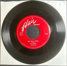 Squires, 'Mia Bella Donna' / 'Sayonora,' Flair Records, 45X1030
