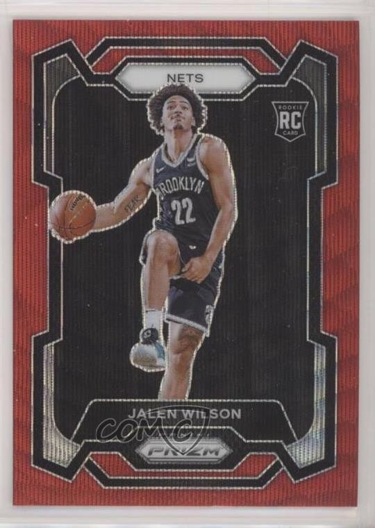 2023-24 Panini Prizm Ruby Wave Prizm Jalen Wilson #128 0x2f