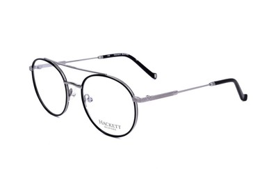 Hackett Bespoke HEB274  GUN/BLACK 50/19/140 MAN Eyewear Frame