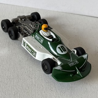 Scalextric C129 March 771 Formula 1 Car 6 Wheels Car No 10 Runner