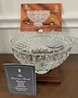 Vintage Waterford Society Crystal 8" Penrose Bowl 1996 Signed~Jim O'Leary w/COA
