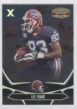2008 Donruss Gridiron Gear Silver X's 34/250 Lee Evans #13 0c4