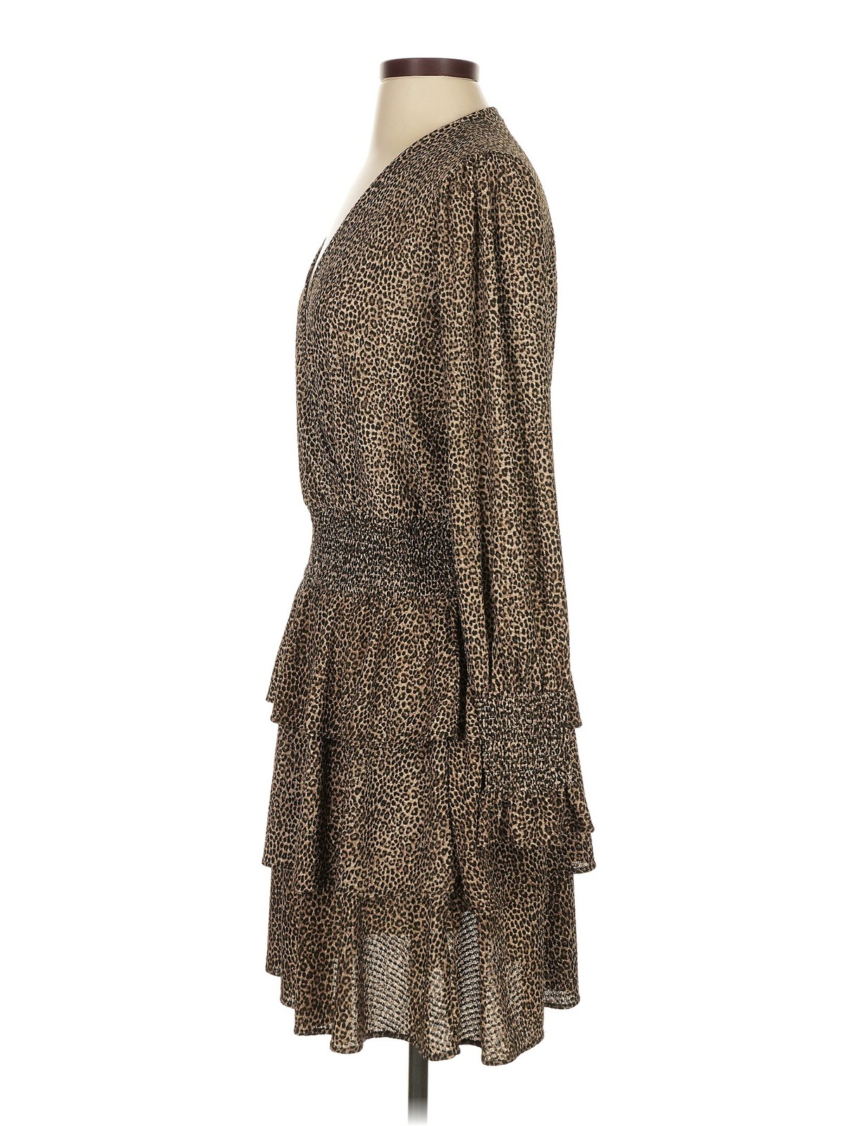 MICHAEL Michael Kors Women Brown Cocktail Dress S thumbnail 4