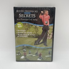 Roger Fredericks Secrets to Golf Swing Flexibility New Sealed