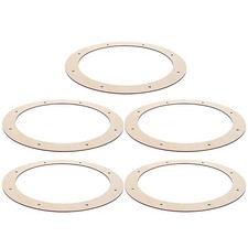 5 Pcs Blumengirlandenrahmen Kranzherstellungszubeh&ouml;r Kranzrahmen