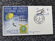 1968 WWII Airey Neave Colditz Escaper MP IRA Victim Signed Cover