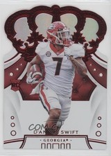2020 Panini Chronicles Draft Picks Crown Royale Mirror Red D'Andre Swift #29 uk2