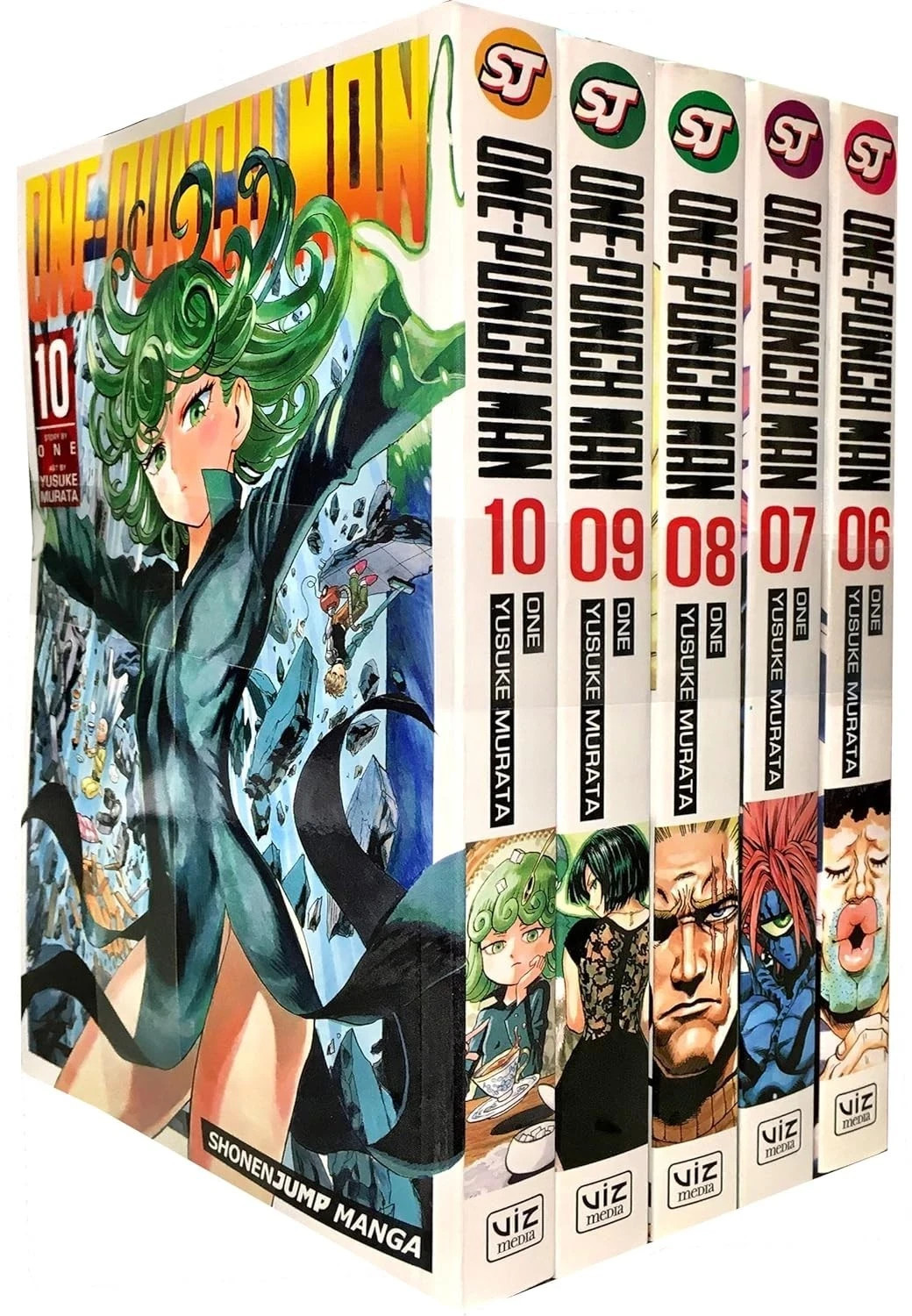 One-Punch Man 5 Books Collection Set By One Yusuke Murata (Volume 6-10 Series 2)