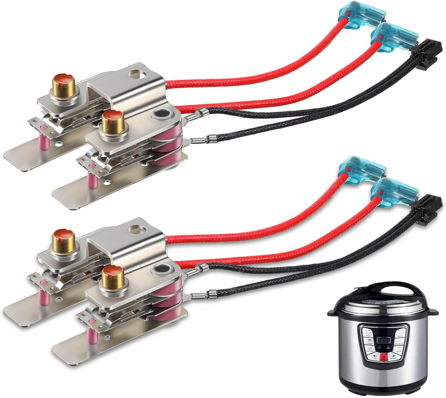 2 Pcs Pressure Sensor Replacement Compatible with Instant Pot/Power Cooker/Cuisi