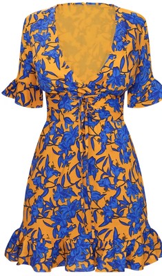 mustard yellow corset dress Yellow Satin Dress with Silver Corset L