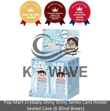 Pop Mart Crybaby Shiny Shiny Series Card Holder Sealed Case 6 Blind Boxes