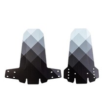 Parafanghi Mountain Bike Anteriore Posteriore Pieghevole Paraspruzzi Altezza Regolabile