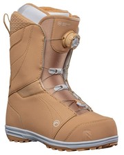 Nidecker FLOW Onyx BOA Women's Snowboard Boots NEW - Beige Size 8.5