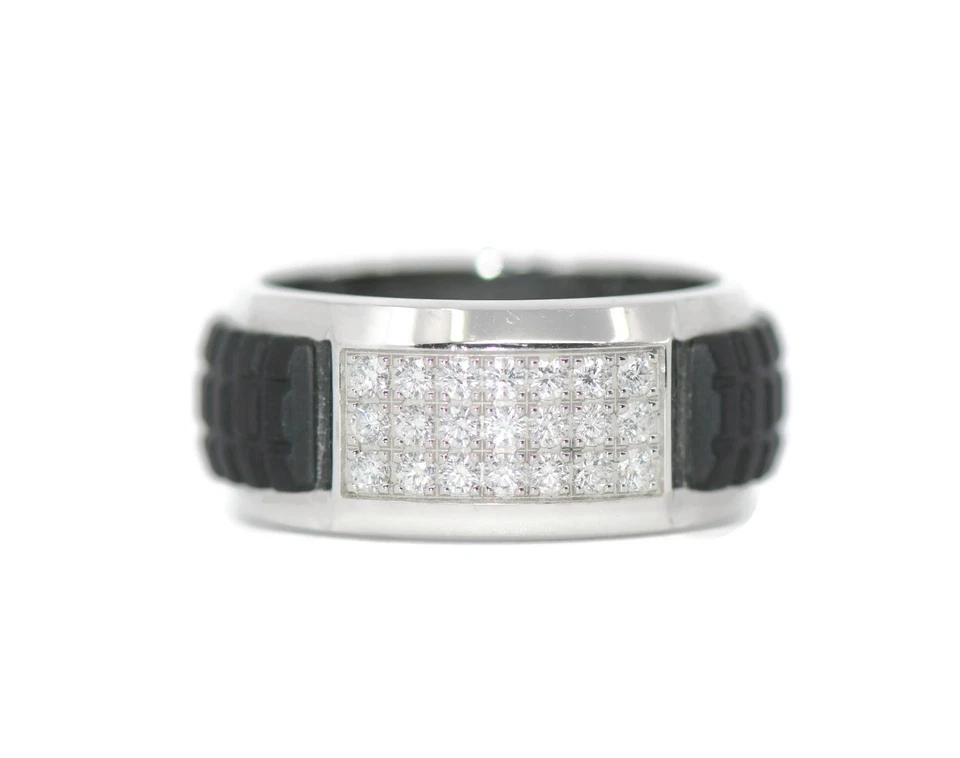 Anillo Patek Philippe Aquanaut Luce Diamante Oro Blanco 18K Talla 7.5 Foto 2 de 4