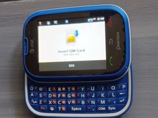 Pantech Pursuit P9020 Blue Slider Phone AT T for Parts Repair